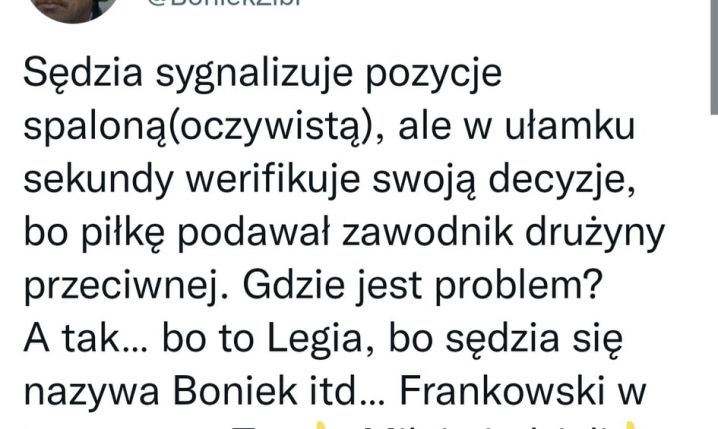 Zbigniew Boniek o sędziowaniu w meczu Śląsk - Legia! xD
